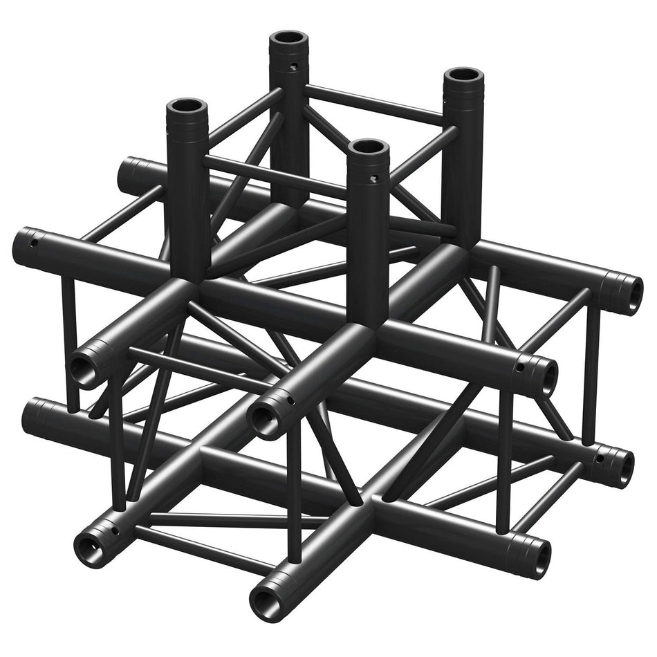 beamZ Pro P30 - T42 - Truss 4 vias junta en T Negro - Tempo Shop