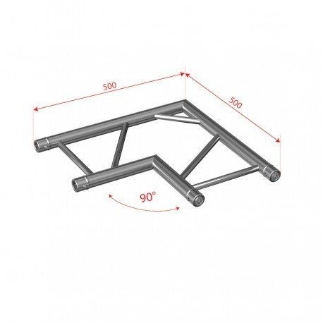 beamZ Pro P32 - C21H Duo - Truss 2 - way 90º - Tempo Shop