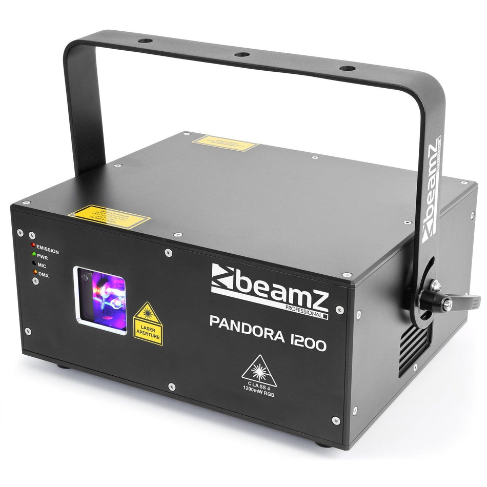 beamZ Pro Pandora 1200 - Laser TTL RGB - Tempo Shop