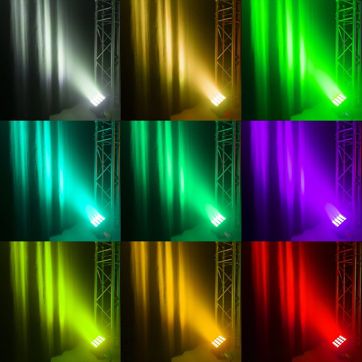beamZ Pro StarColor135 - Baño de color 16x 8W RGBA Exterior - Tempo Shop
