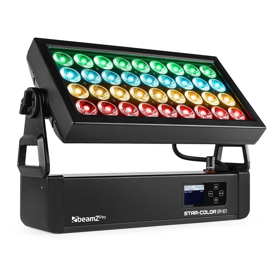 beamZ Pro StarColor540 - Baño de color 36x 15W RGBW Exterior MKII - Tempo Shop