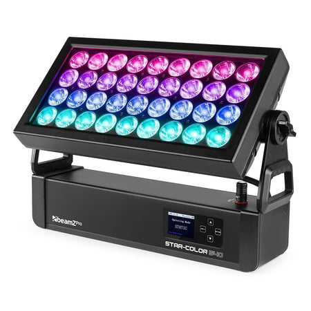 beamZ Pro StarColor540 - Baño de color 36x 15W RGBW Exterior MKII - Tempo Shop