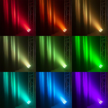 beamZ Pro StarColor72 - Baño de color 9x 8W RGBW Exterior - Tempo Shop
