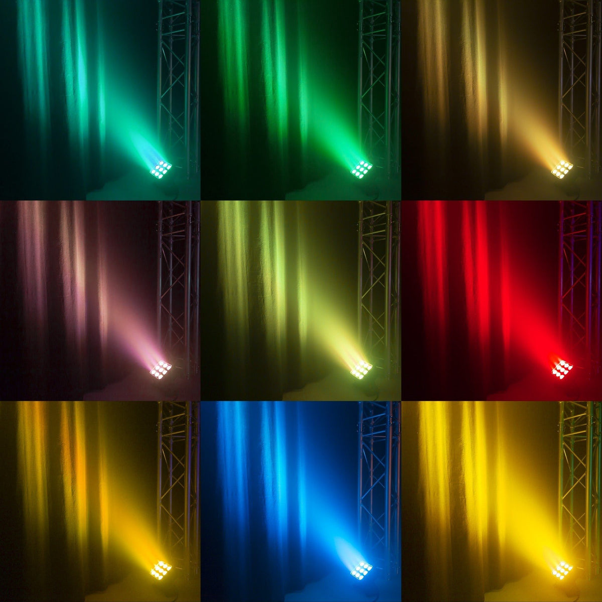 beamZ Pro StarColor75 - Baño de color 9x 8W RGBA Exterior - Tempo Shop