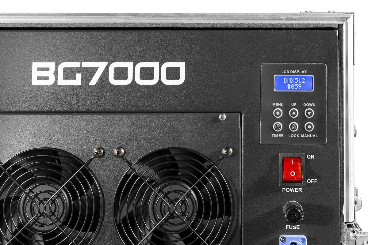 beamZ Pro BG7000 - Maquina de burbujas Pro gigante con 7 niveles - Tempo Shop