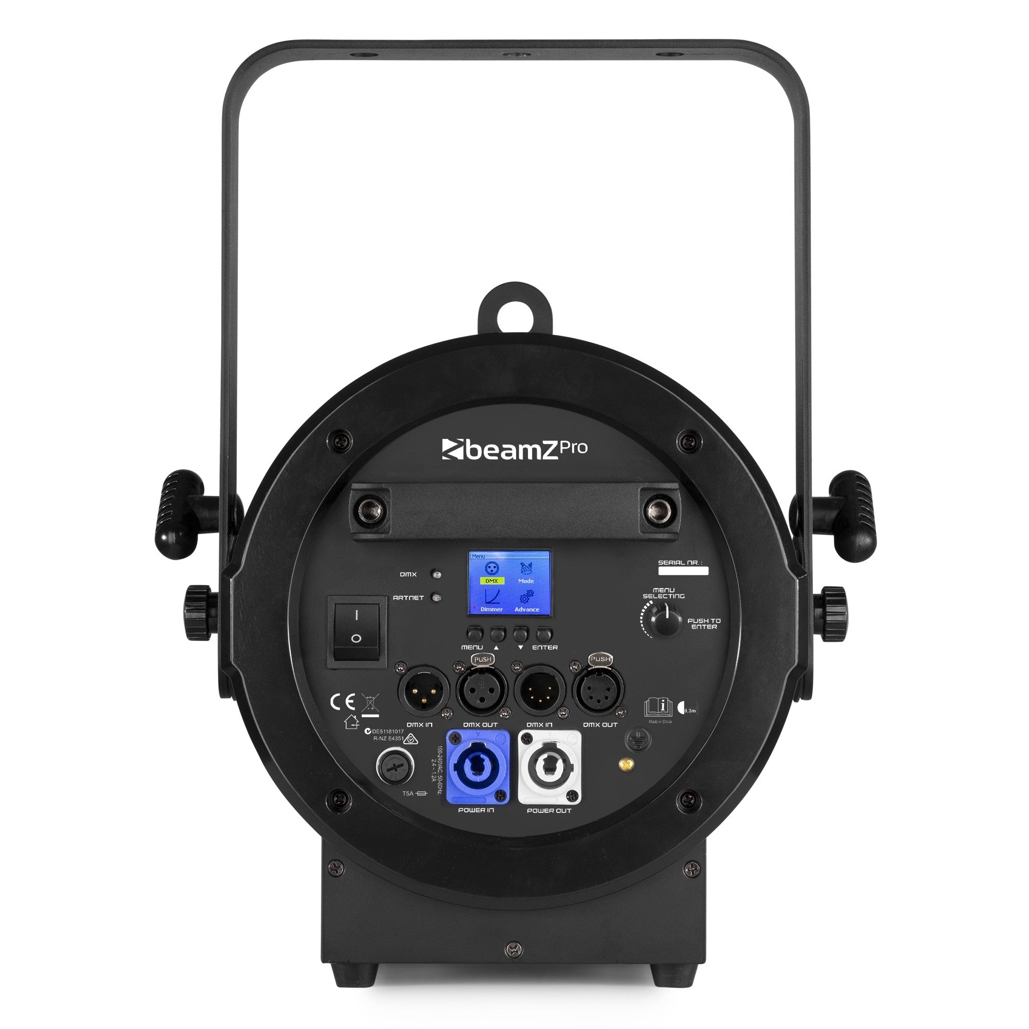 beamZ Pro BTF300Z - Foco Fresnel Zoom 300W LED Blanco 3200K - Tempo Shop