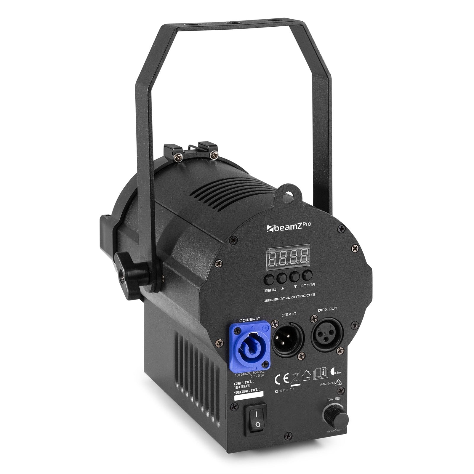 beamZ Pro BTF440Z - Mini Foco Fresnel Zoom 4x 40W LED RGBW - Tempo Shop