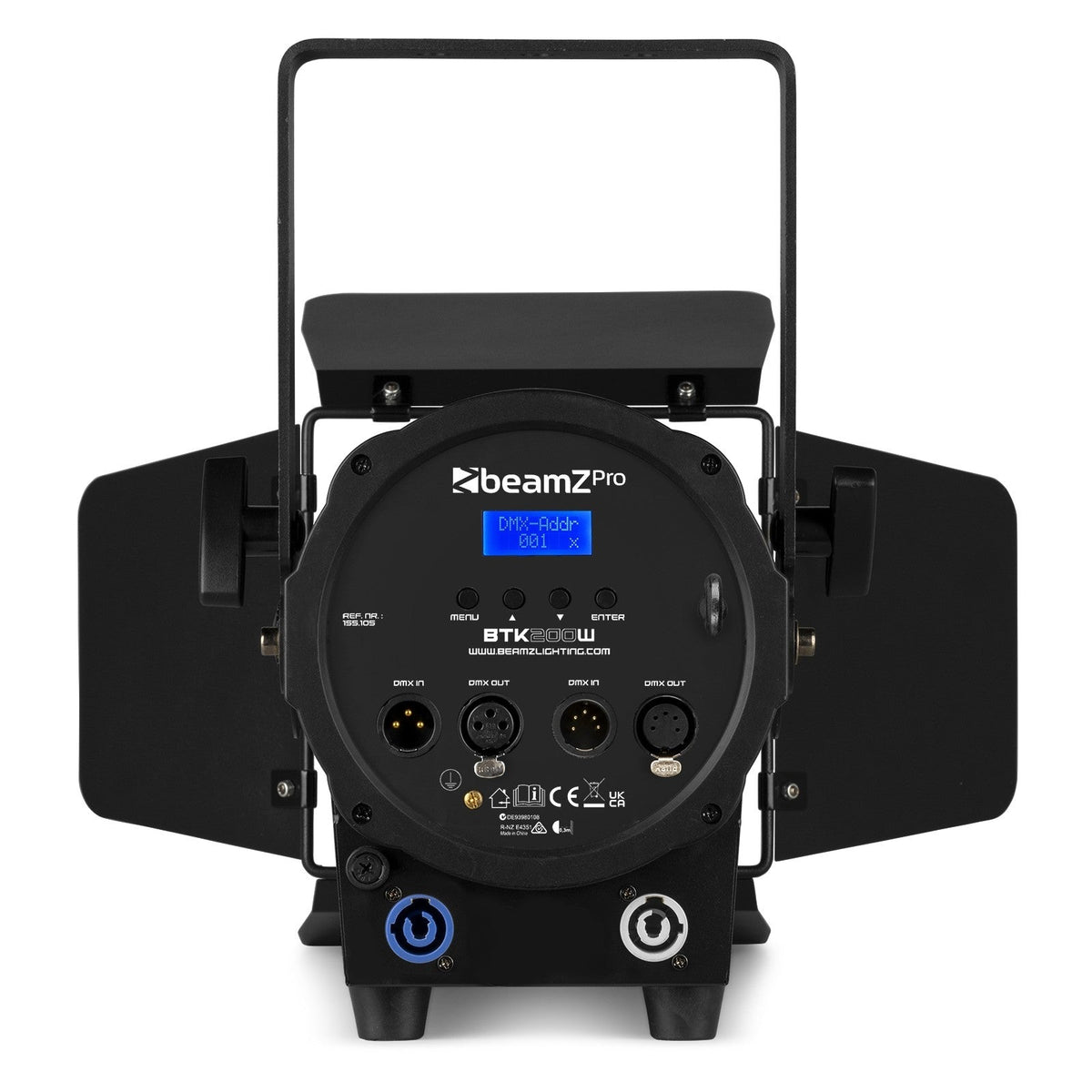 beamZ Pro BTK200W - Foco Fresnel 200W WW Zoom manual - Tempo Shop