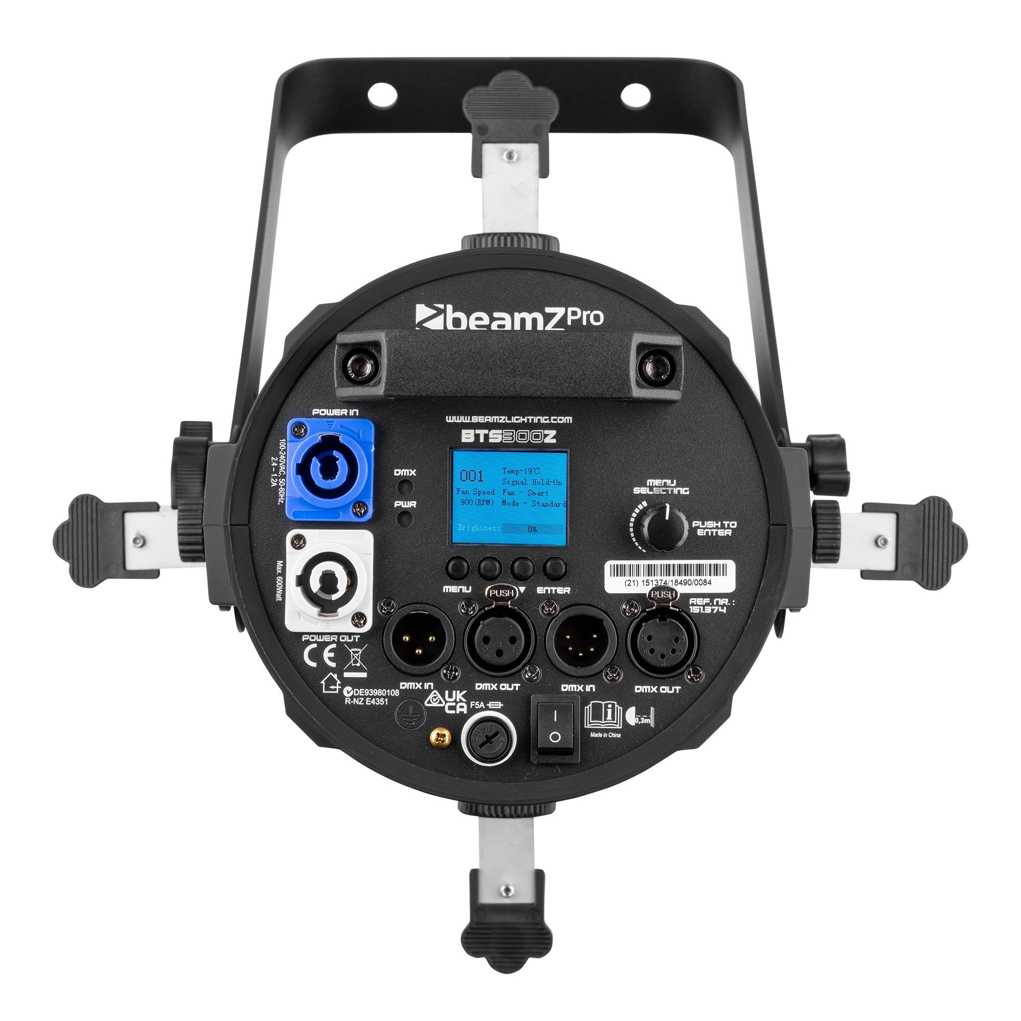 beamZ Pro BTS300Z - LED Cañón spot con zoom 300W Blanco Cálido - Tempo Shop