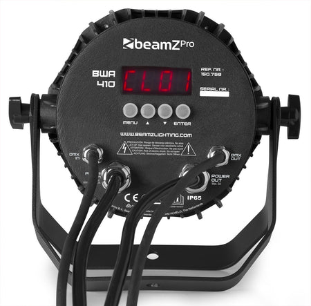 beamZ Pro BWA410 - Foco PAR LED Aluminio exterior IP65 - Tempo Shop