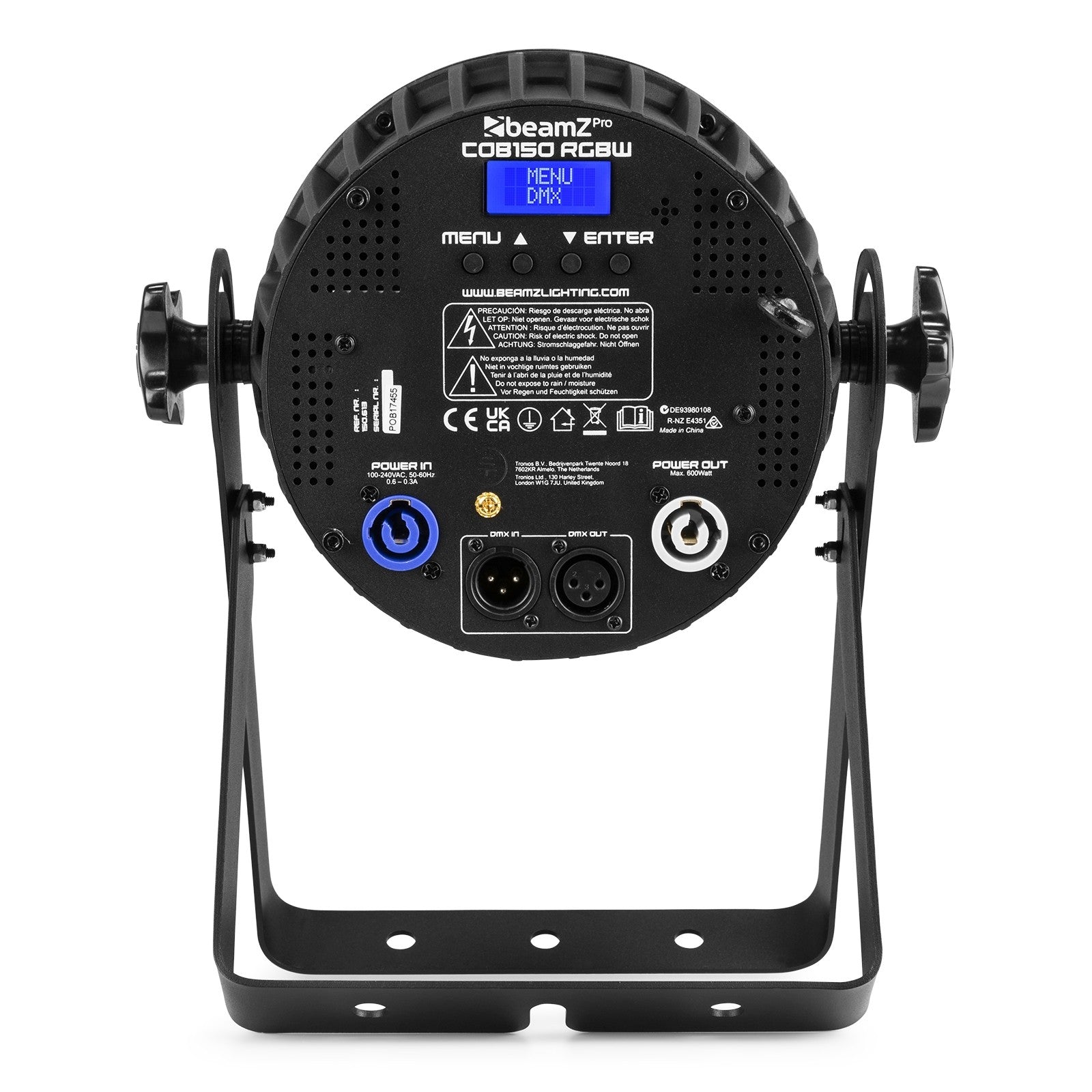 beamZ Pro COB150RGBW - Foco Pro PAR 150W COB RGBW - Tempo Shop