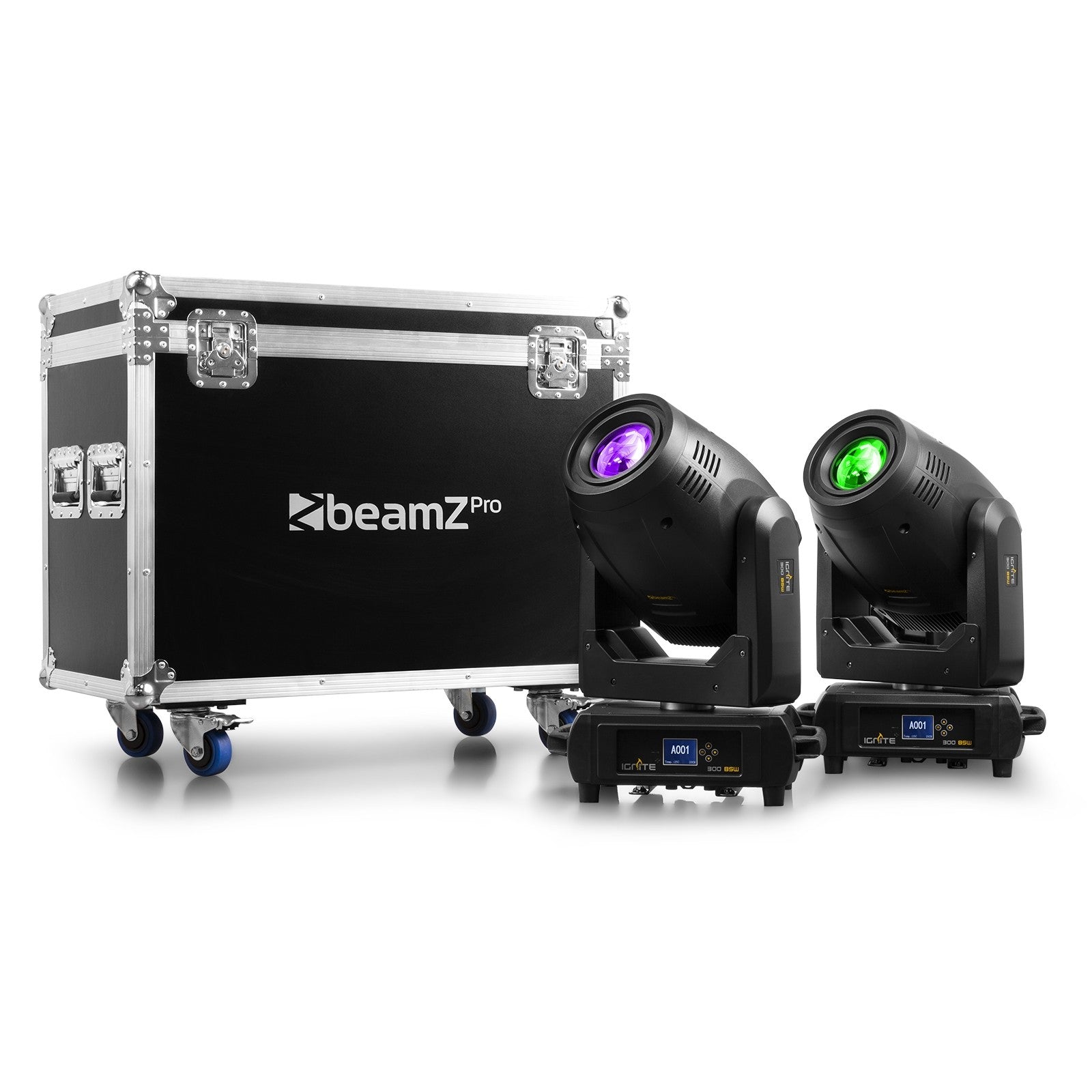 beamZ Pro FC300 - Flightcase para 2pcs IGNITE300 Series - Tempo Shop