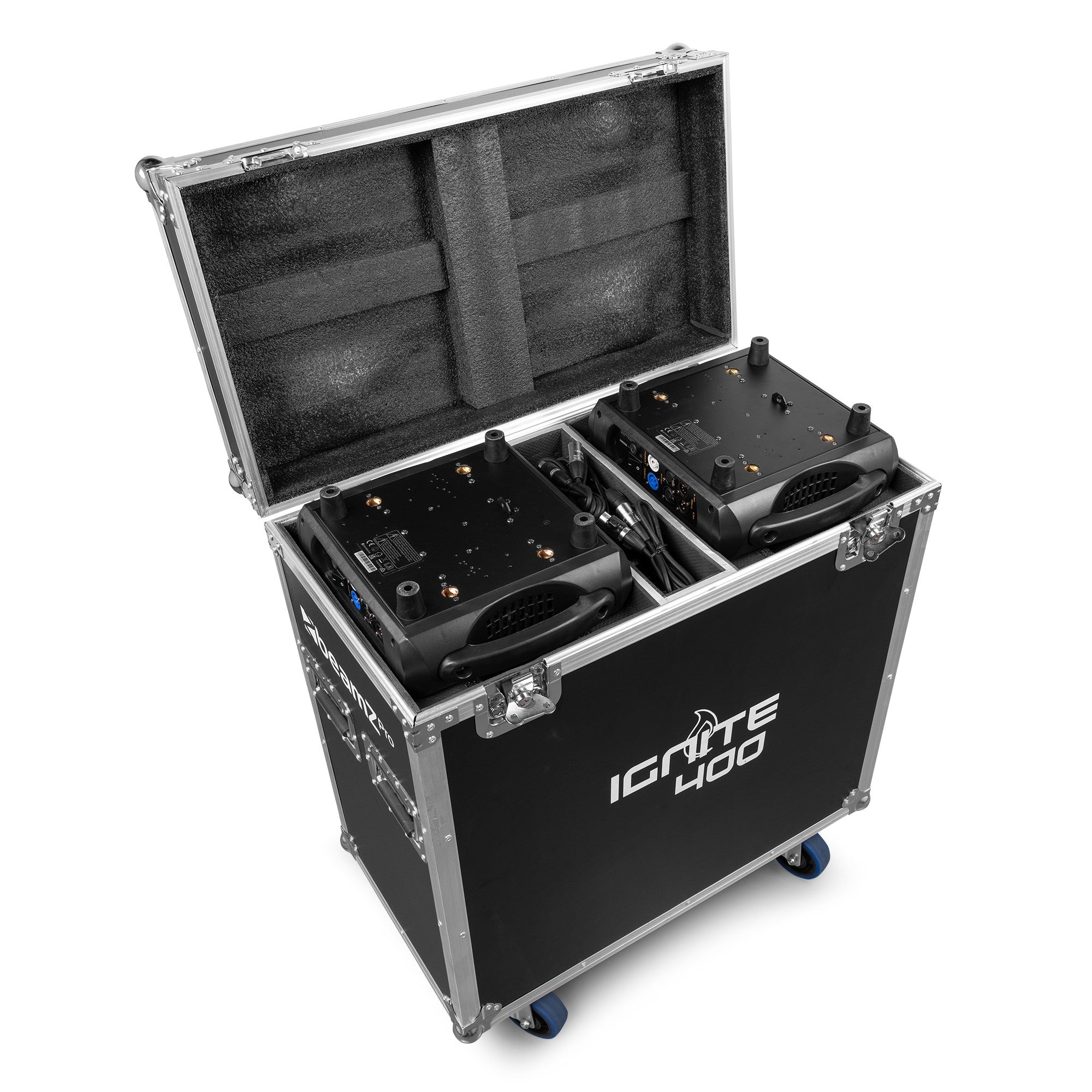 beamZ Pro FC400 - Flightcase 2x IGNITE400 - Tempo Shop