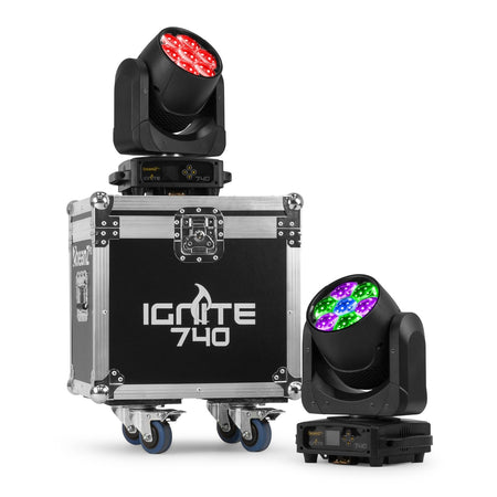 beamZ Pro FC740I - Flightcase para 2x IGNITE740 - Tempo Shop