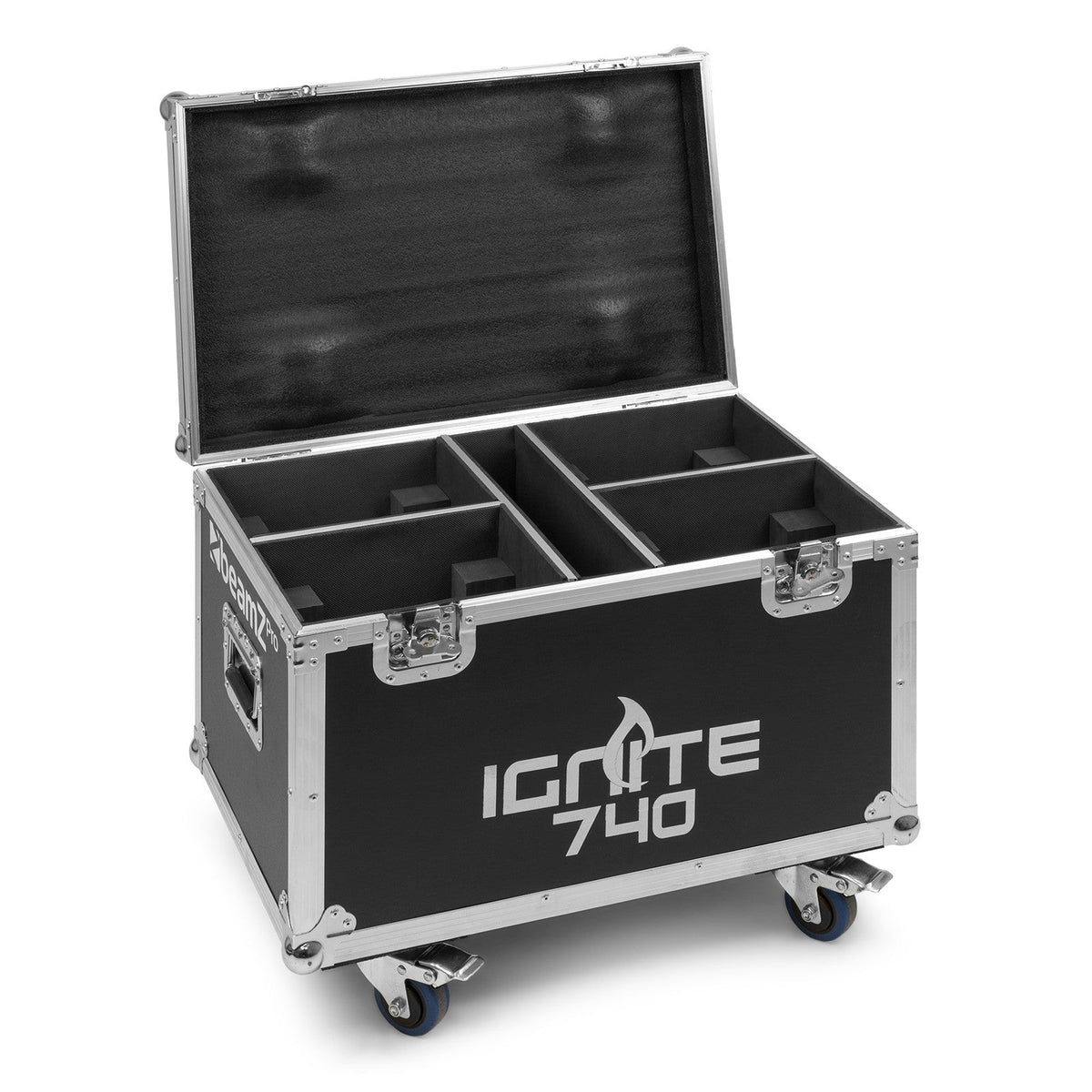 beamZ Pro FC740I4 - Flightcase para 4x IGNITE740 - Tempo Shop