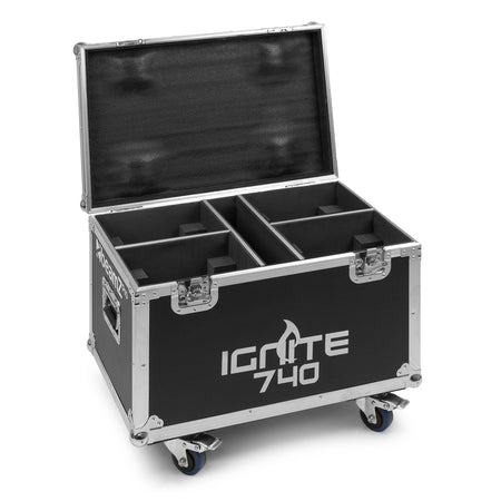 beamZ Pro FC740I4 - Flightcase para 4x IGNITE740 - Tempo Shop