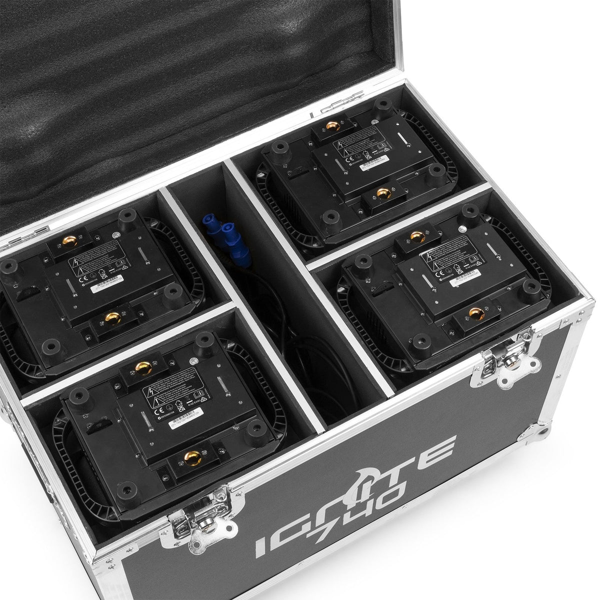 beamZ Pro FC740I4 - Flightcase para 4x IGNITE740 - Tempo Shop