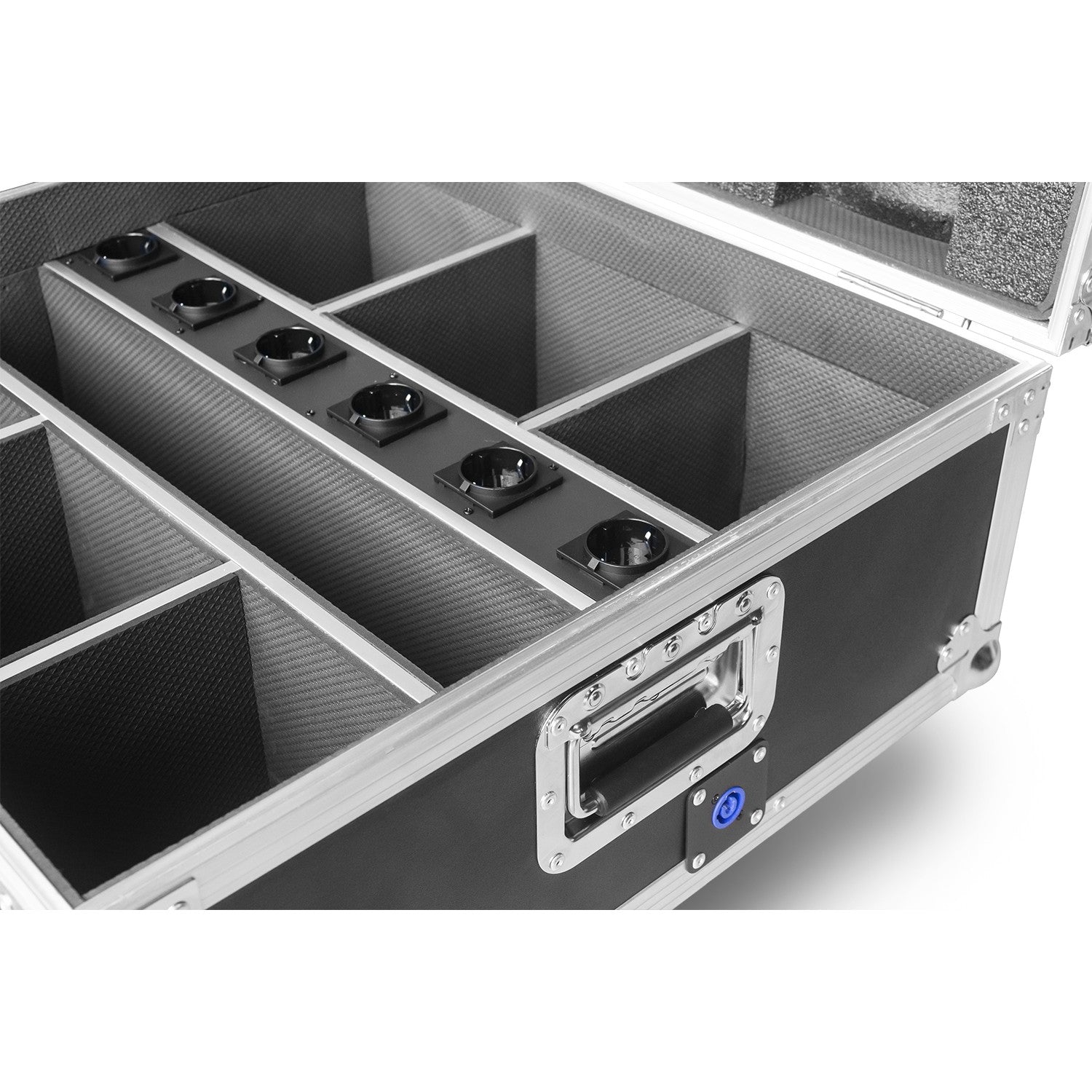 beamZ Pro FCBP6 - Flightcase para 6x WBP612IP con cargador - Tempo Shop