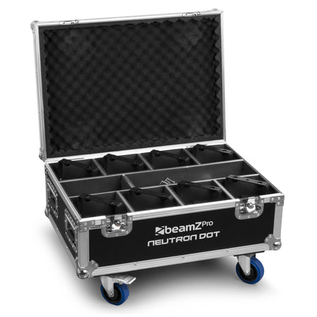 beamZ Pro FL - DOT - Flightcase para 8pcs Neutron - Dot - Tempo Shop