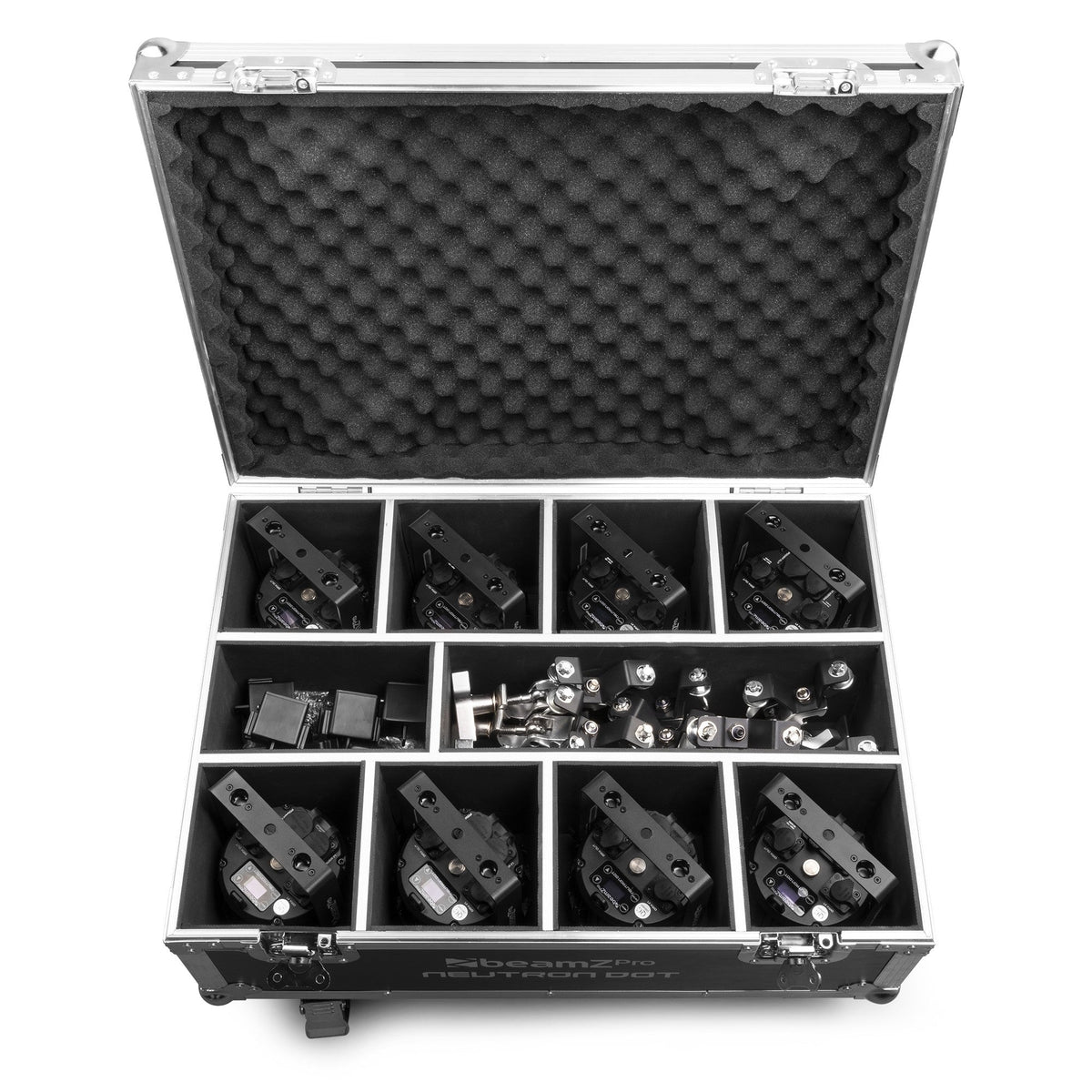 beamZ Pro FL - DOT - Flightcase para 8pcs Neutron - Dot - Tempo Shop
