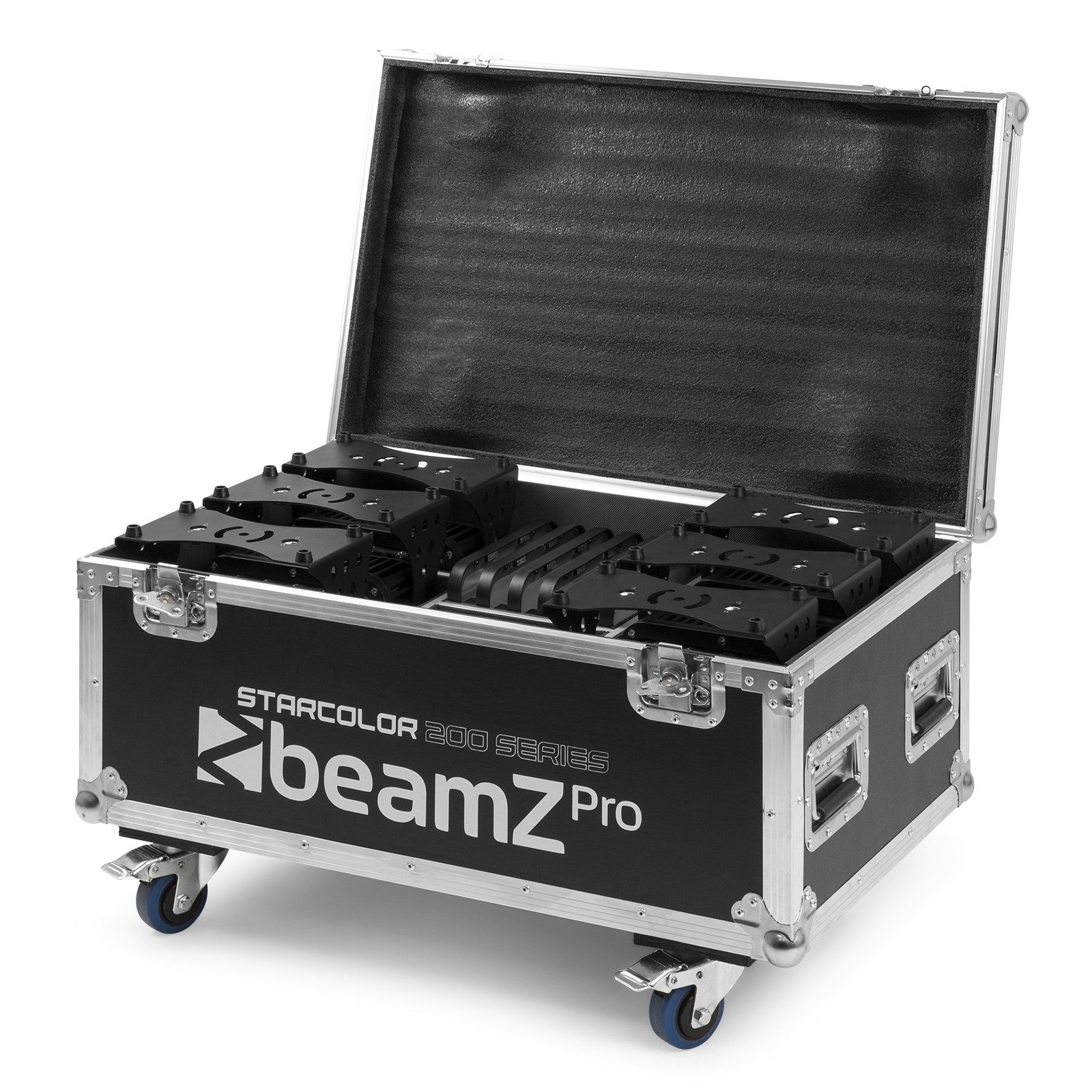 beamZ Pro FL200 - Flightcase para 6pcs Star - Color 200 y 205 Proyectores Wash - Tempo Shop