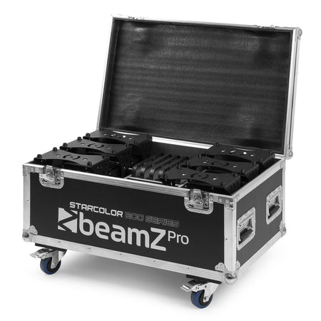 beamZ Pro FL200 - Flightcase para 6pcs Star - Color 200 y 205 Proyectores Wash - Tempo Shop