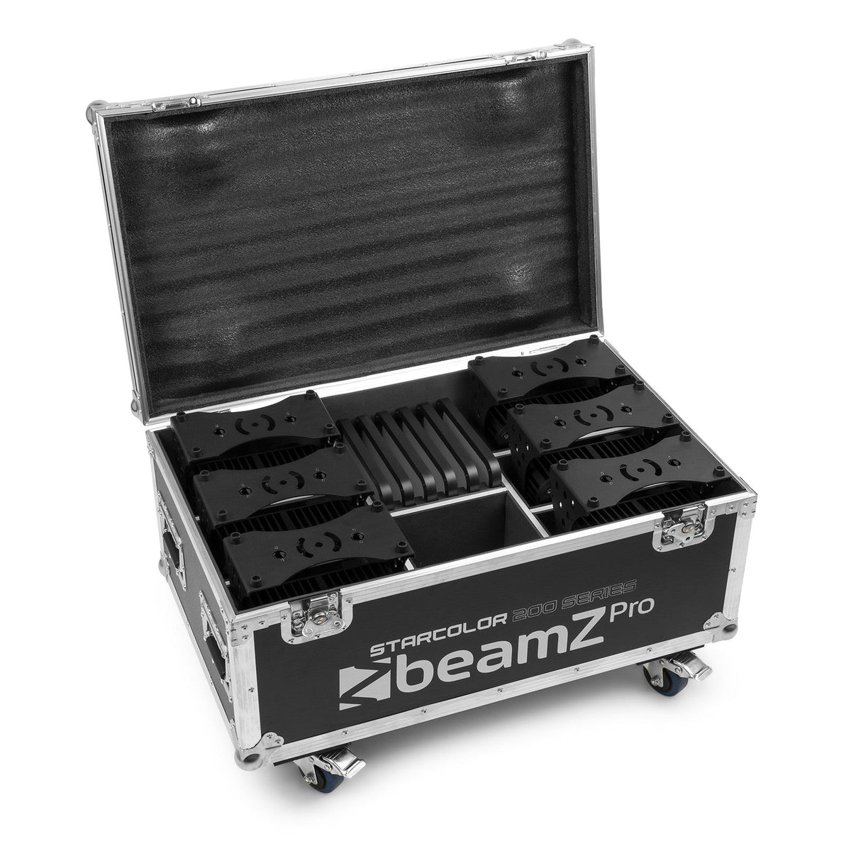 beamZ Pro FL200 - Flightcase para 6pcs Star - Color 200 y 205 Proyectores Wash - Tempo Shop