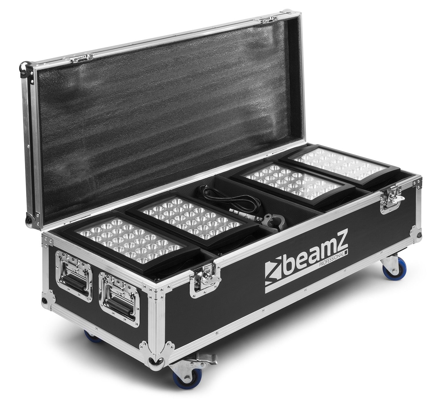 beamZ Pro FL4 - Flightcase para 4pcs StarColor240 o 360 Proyectores Wash - Tempo Shop