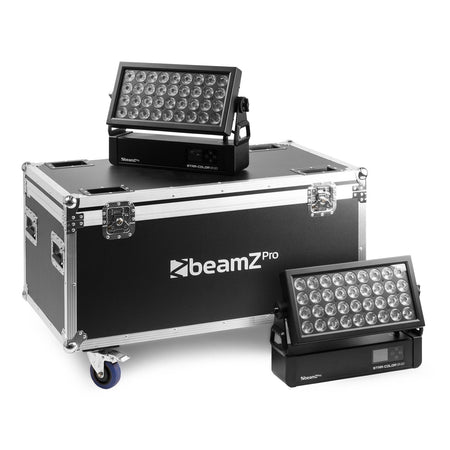 beamZ Pro FLC5404 - Flightcase para 4 piezas StarColor540 - Tempo Shop