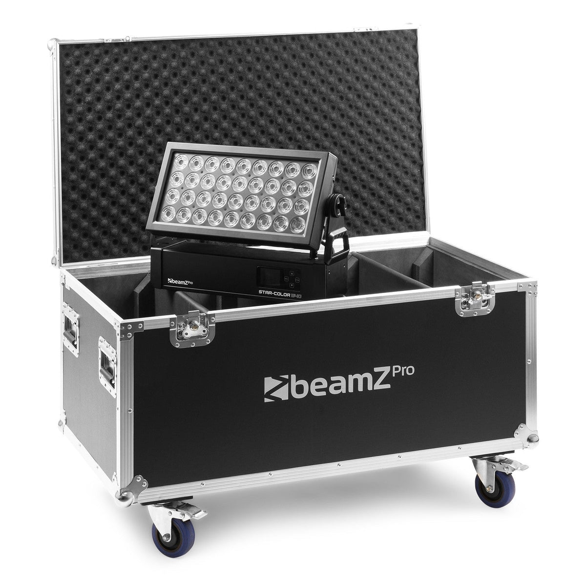 beamZ Pro FLC5404 - Flightcase para 4 piezas StarColor540 - Tempo Shop