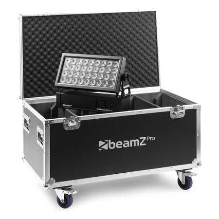 beamZ Pro FLC5404 - Flightcase para 4 piezas StarColor540 - Tempo Shop