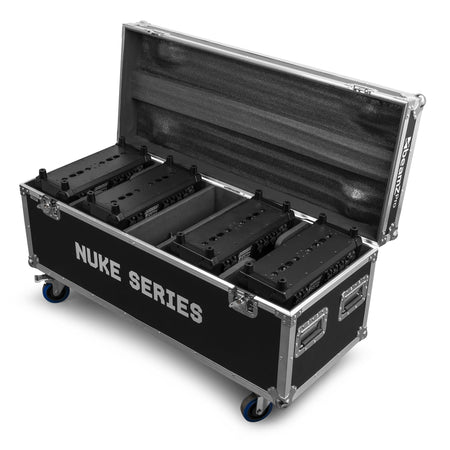 beamZ Pro FLCNL04 - Flightcase para 4 NUKE - Tempo Shop