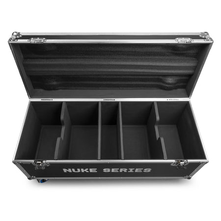 beamZ Pro FLCNL04 - Flightcase para 4 NUKE - Tempo Shop
