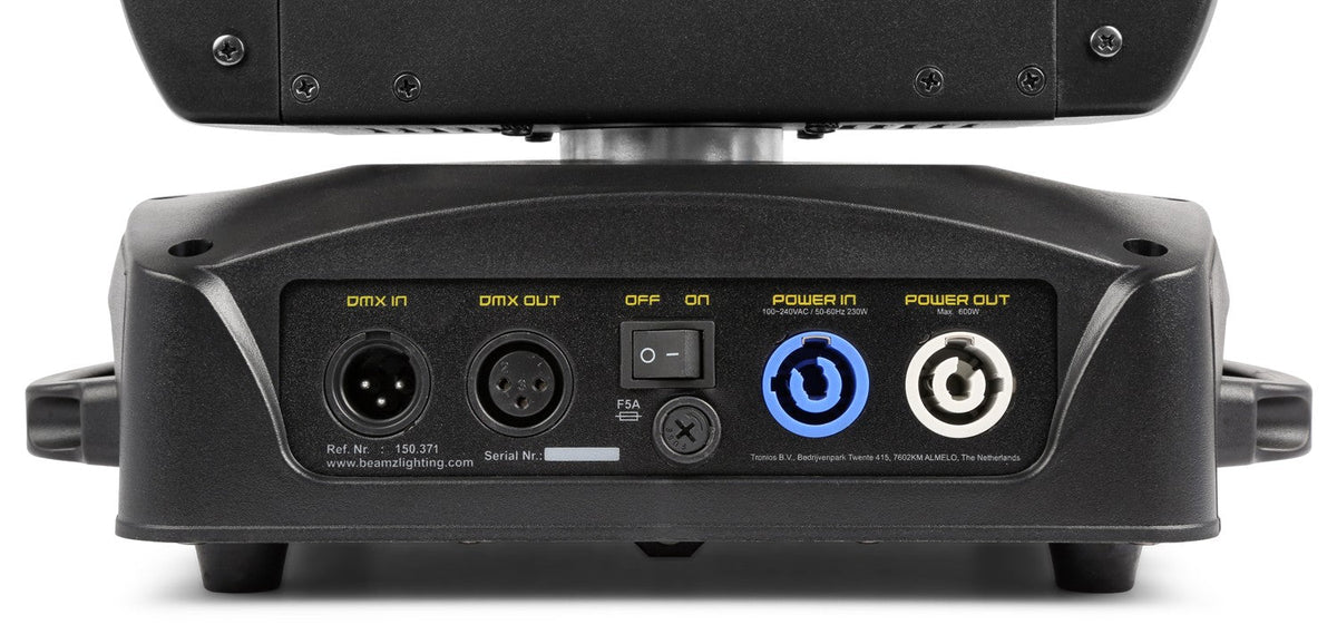 beamZ Pro IGNITE180S - Cabeza Movil Spot LED 2pcs en Flightcase - Tempo Shop