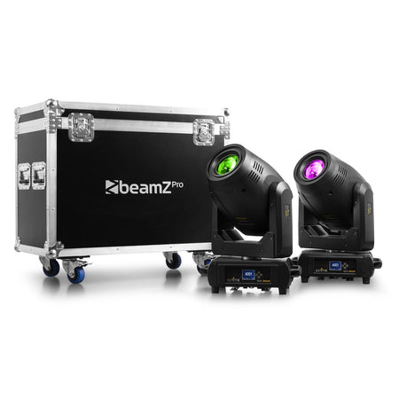 beamZ Pro IGNITE300A - LED BSW Cabeza móvil con Animación 2pcs en Flightcase - Tempo Shop
