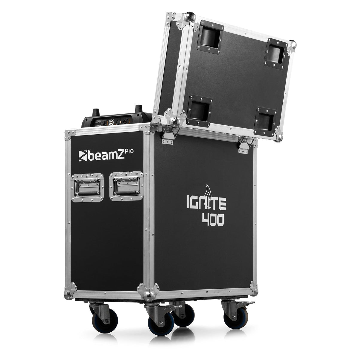 beamZ Pro IGNITE400 - LED BSW Cabeza móvil con CMY 2pcs en Flightcase - Tempo Shop
