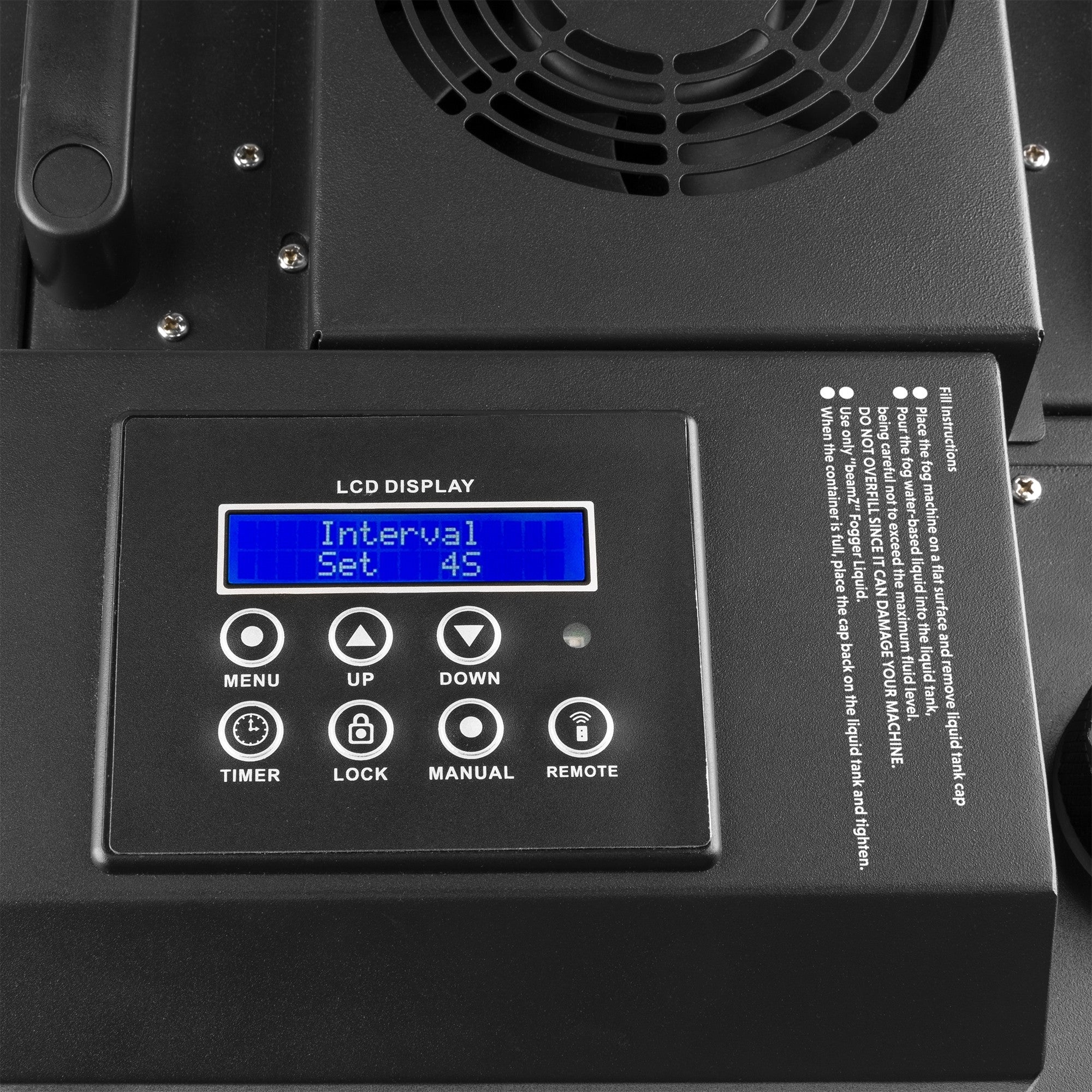 beamZ Pro LF1400 - Maquina de humo bajo - Tempo Shop