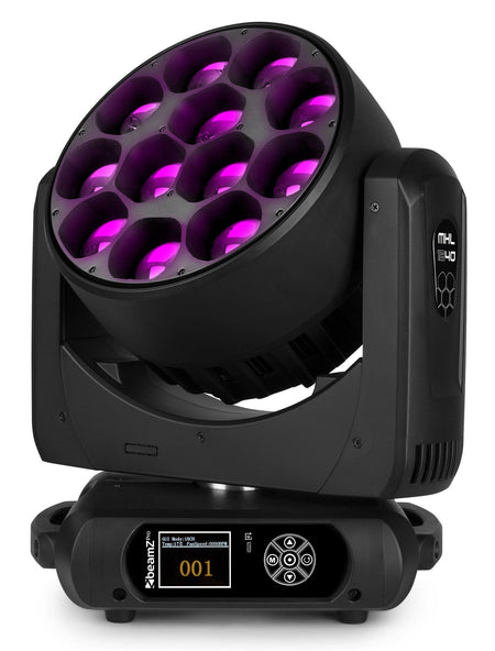 beamZ Pro MHL1240 - LED Wash Cabeza Movil con Zoom - Tempo Shop