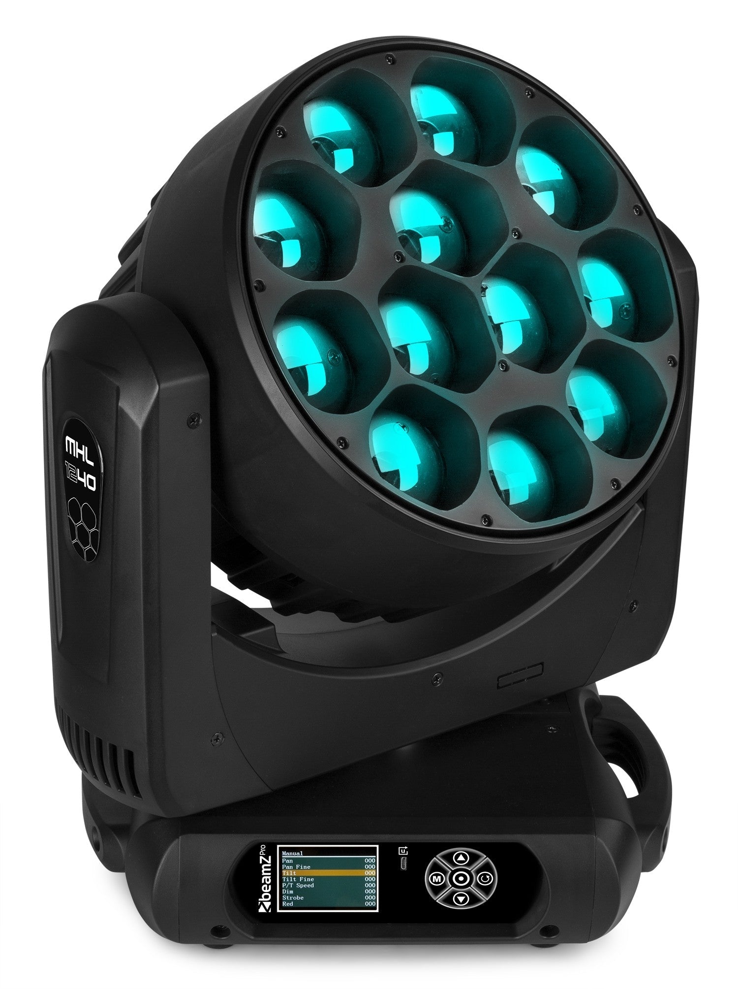 beamZ Pro MHL1240 - LED Wash Cabeza Movil con Zoom - Tempo Shop