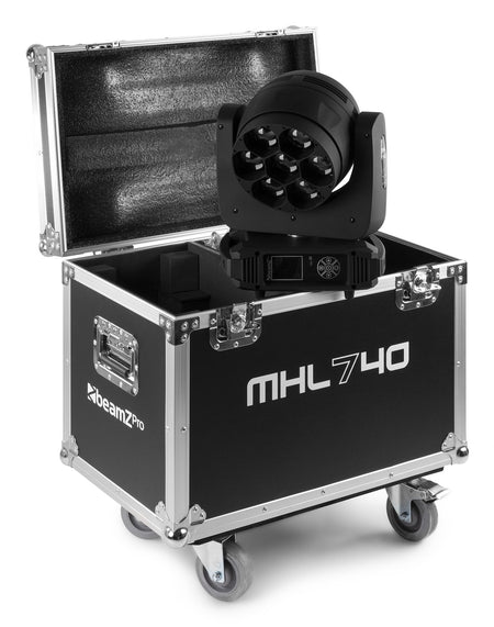beamZ Pro MHL740 - LED Wash Cabeza Movil con Zoom 2 piezas en Flightcase - Tempo Shop