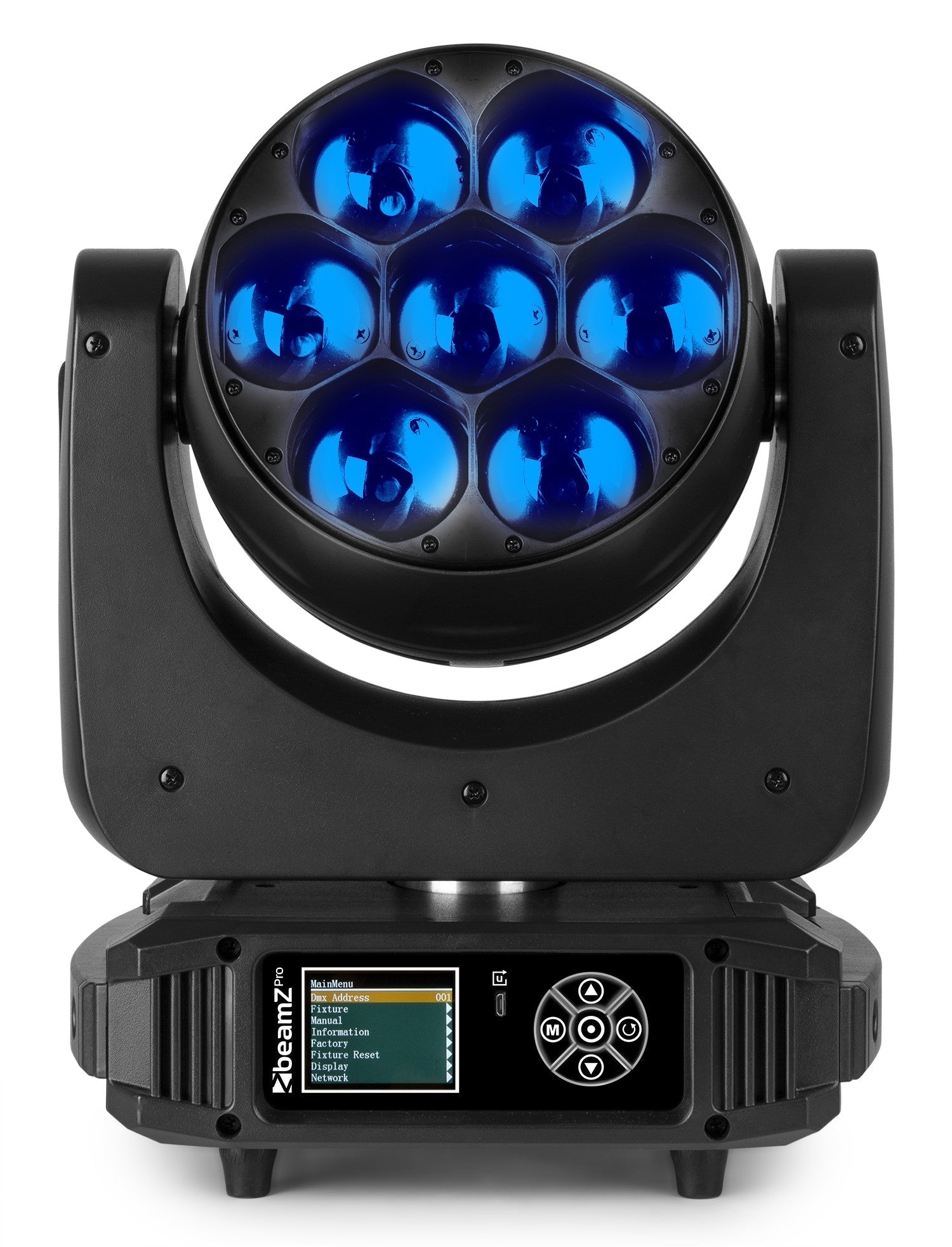 beamZ Pro MHL740 - LED Wash Cabeza Movil con Zoom 2 piezas en Flightcase - Tempo Shop