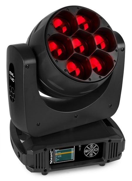 beamZ Pro MHL740 - LED Wash Cabeza Movil con Zoom 2 piezas en Flightcase - Tempo Shop