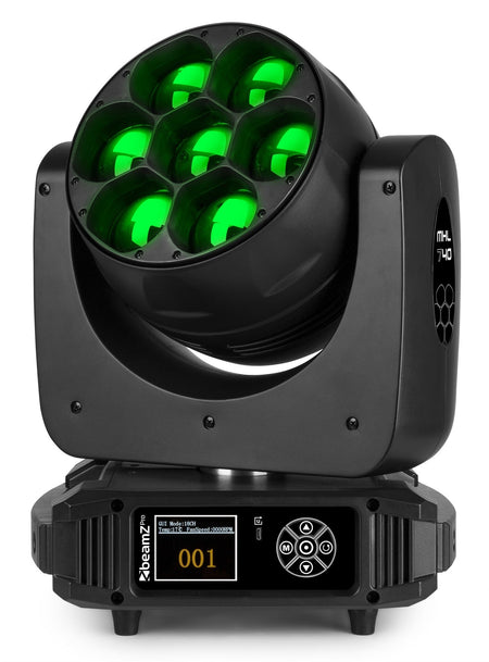 beamZ Pro MHL740 - LED Wash Cabeza Movil con Zoom 2 piezas en Flightcase - Tempo Shop