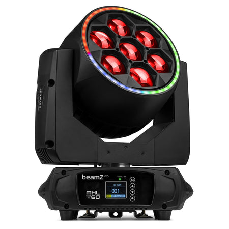 beamZ Pro MHL760 - LED Bee Eye Cabeza móvil con Zoom 2 piezas en Flightcase - Tempo Shop
