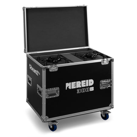 beamZ Pro Nereid380B - Haz de foco móvil para exteriores 2 piezas en Flightcase - Tempo Shop