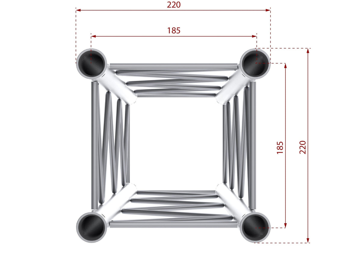 beamZ Pro P24 - L400 Deco - Truss 4,0m - Tempo Shop