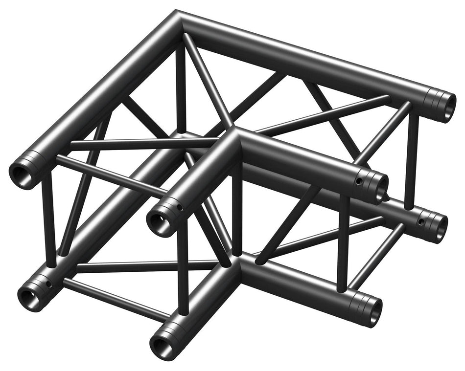 beamZ Pro P30 - C21 - Truss 2 vias corner 90º Negro - Tempo Shop