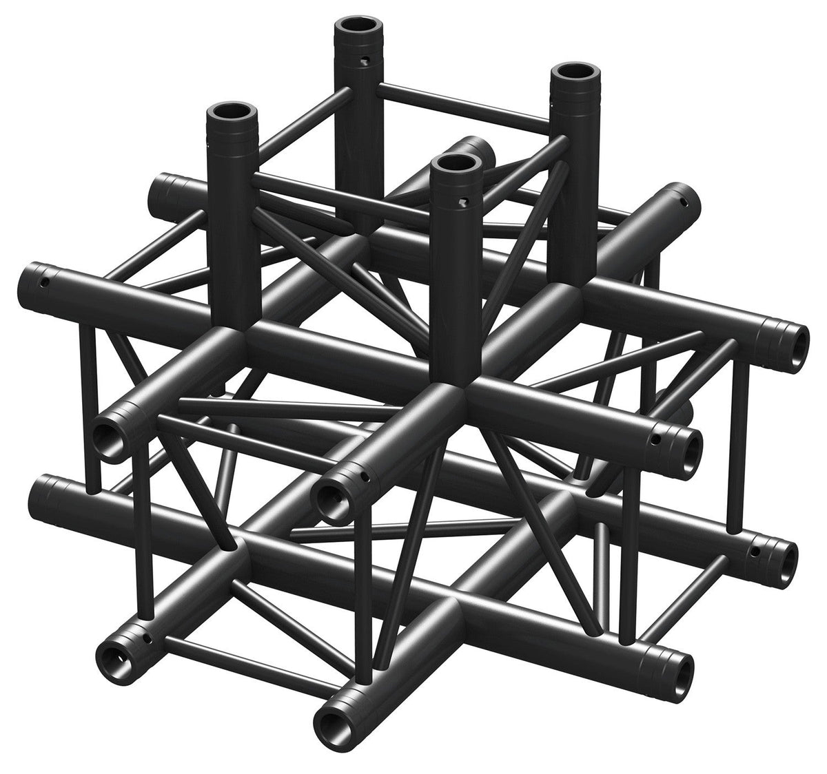 beamZ Pro P30 - C55 - Truss 5 vias Cruz Negro - Tempo Shop