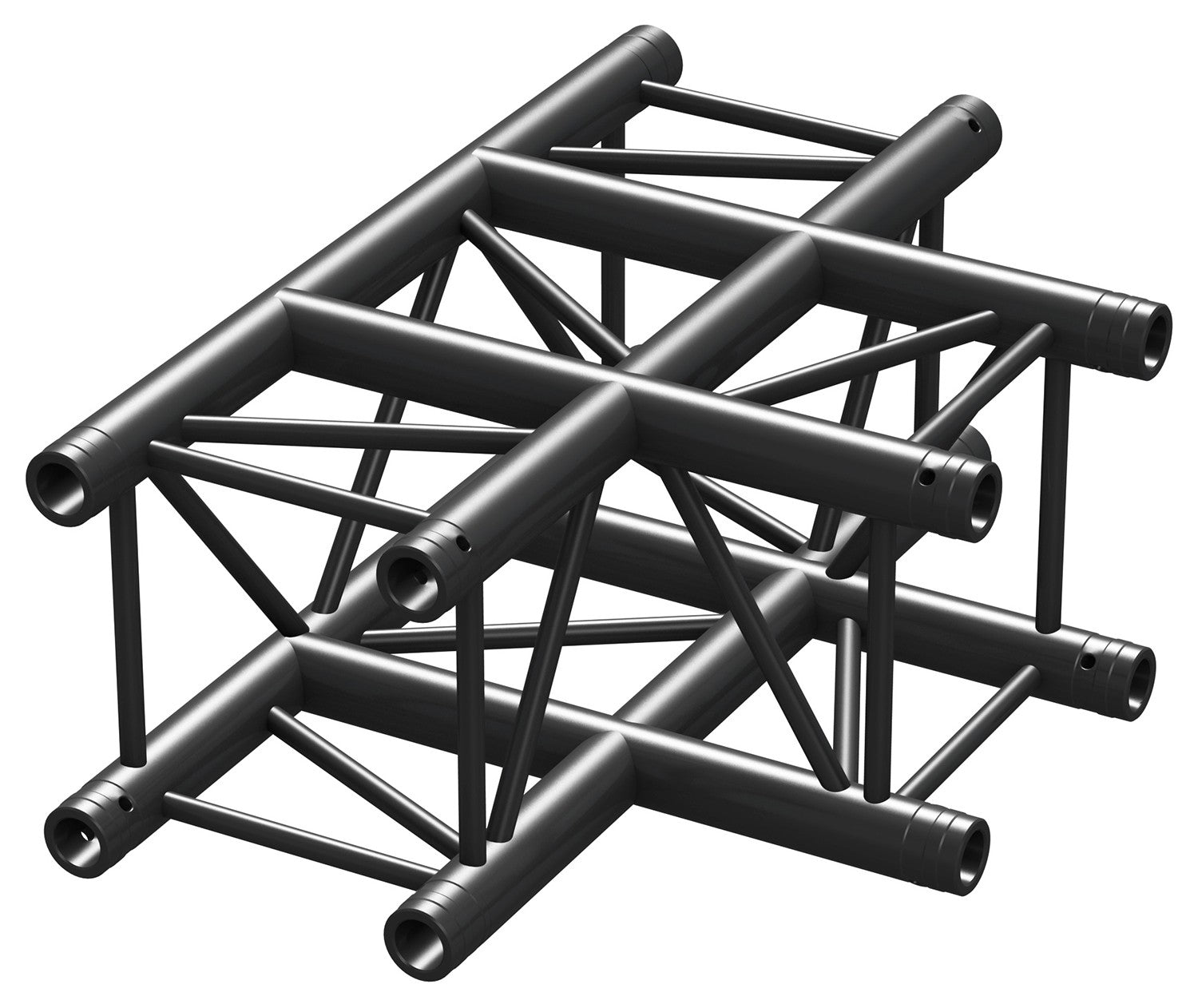 beamZ Pro P30 - T35 - Truss 3 vias junta en T Negro - Tempo Shop