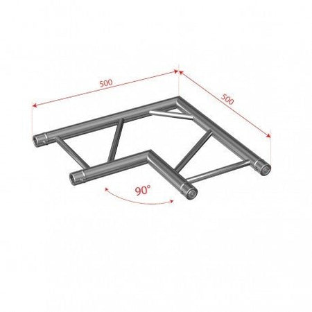 beamZ Pro P32 - C21H Duo - Truss 2 - way 90º - Tempo Shop